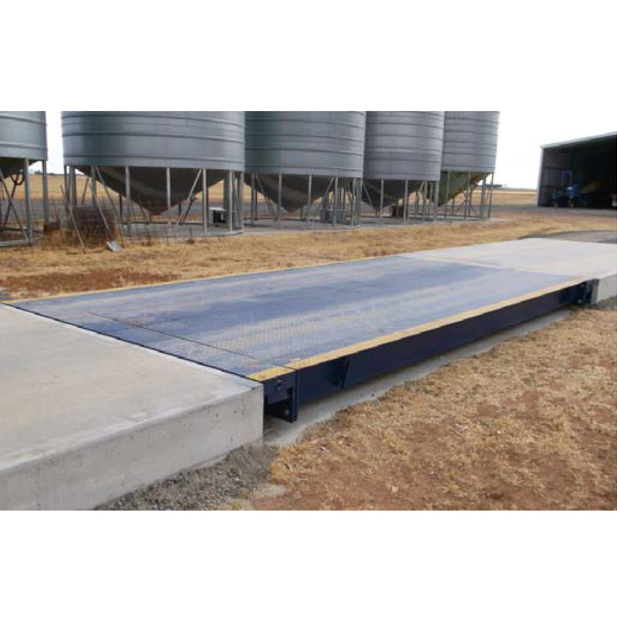 A1 platform scale for trucks 3x18m, 80T